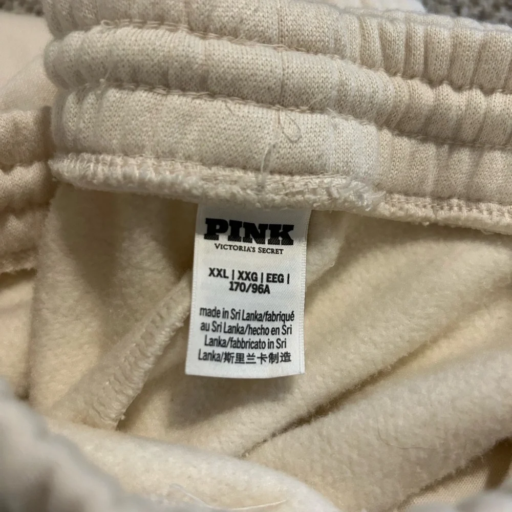 Victoria's Secret PINK Ivy Fleece Sweatpants Size XXL - Picture 4 of 5